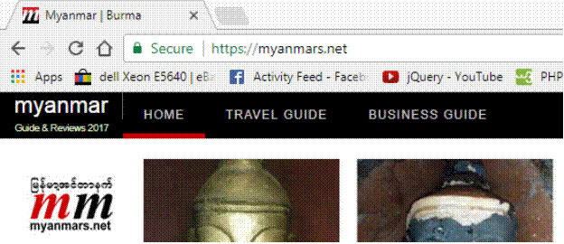 SSL, https:// နှင့် website များ